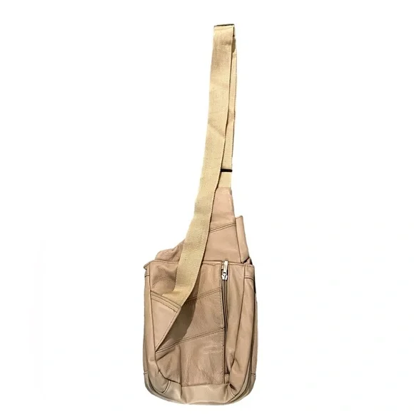 Buxton Leather Crossbody Travel Bag - Picture 2 of 7